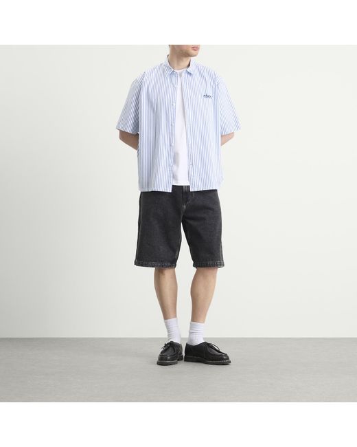 Edwin Blue Toledo Shirt Ss for men