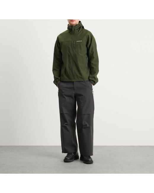 Montbell Green O.D. Hooded Jacket for men