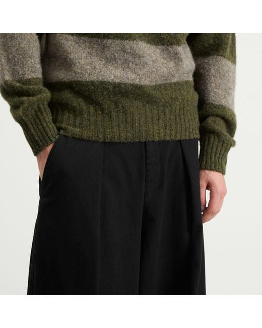 YMC Black Deadbeat Trousers for men