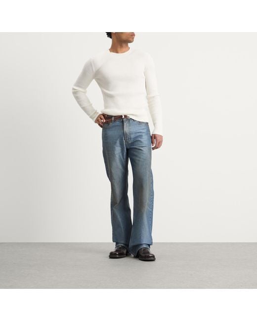 Our Legacy Blue Carlson Cut Jeans for men