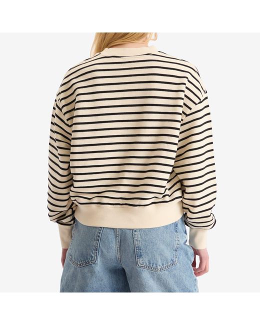 Anine Bing Multicolor Dean Stripe Sweatshirt