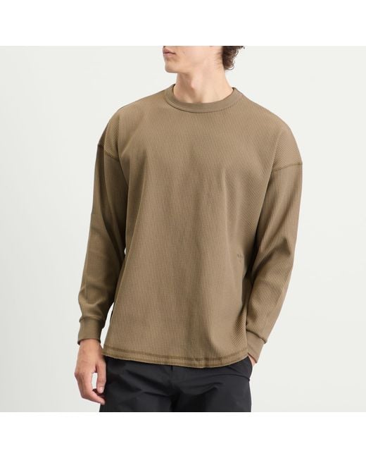 Oakley Brown Fgl Union Longsleeve Wide T-Shirt 5.7 for men