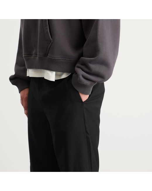 Represent Black Wool Pant for men
