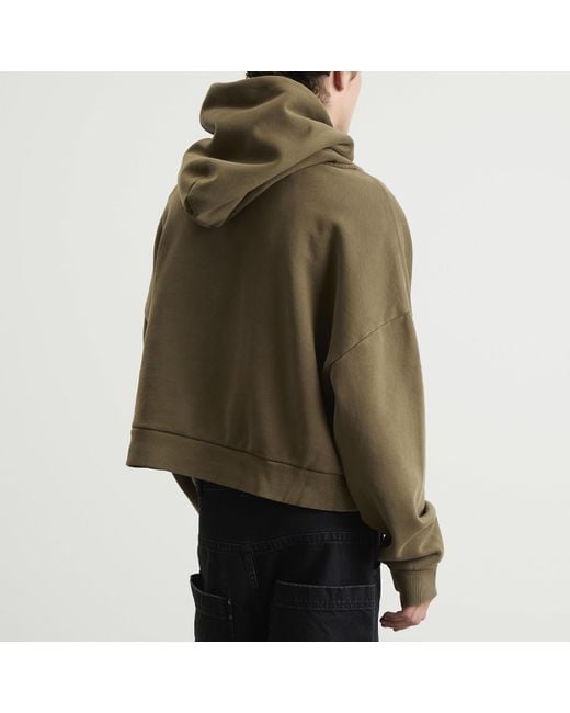 Entire studios Green Heavy Overhead Hoodie for men