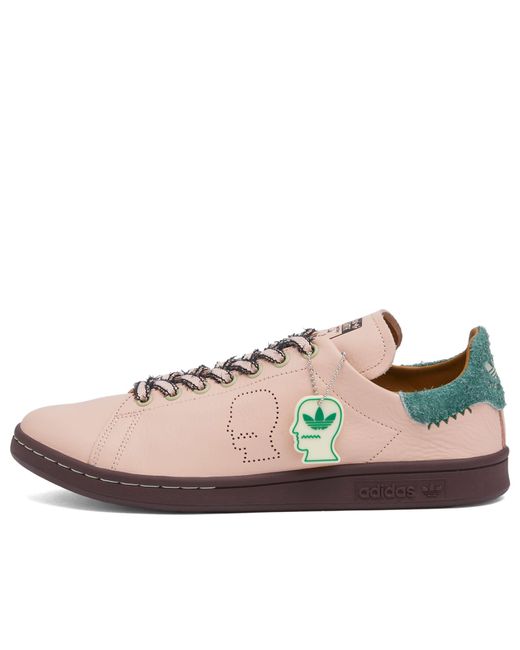Adidas Pink Adidas x Brain Dead Stan Smith Sneakers