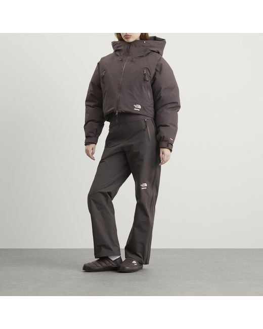 The North Face Gray X Skims W Crop Insulated Jacket