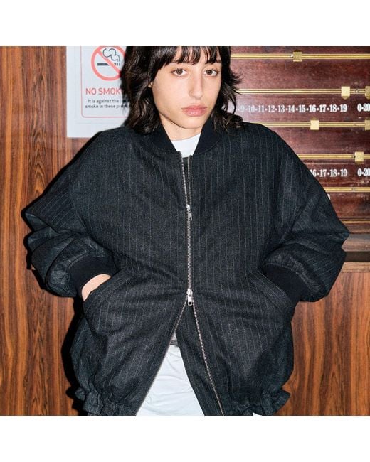 YMC Black End. X Basement Bomber Jacket