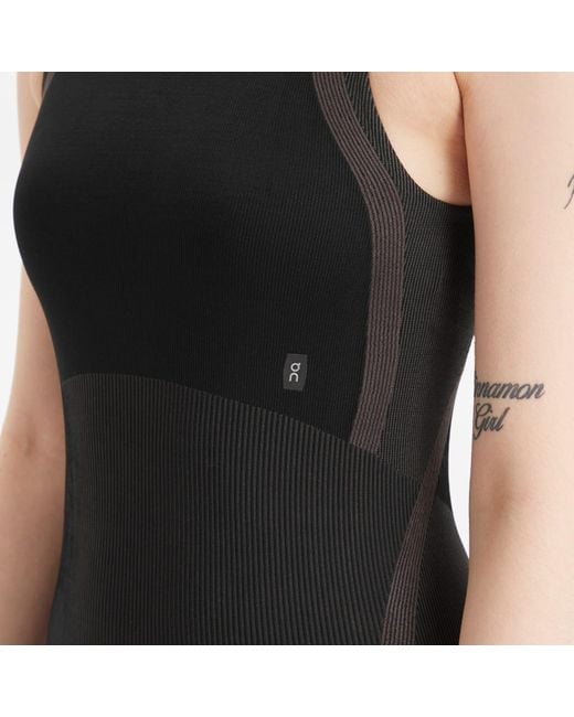 On Shoes Black Studio Knit Bodysuit