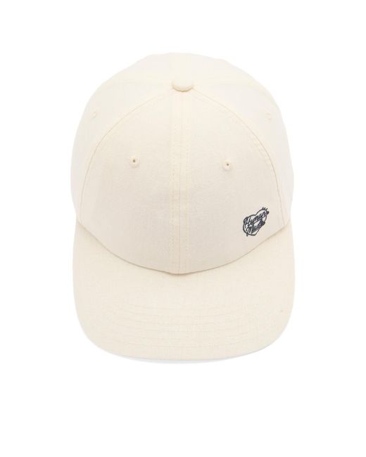 Human Made Natural 6 Panel Heart Linen Cap for men