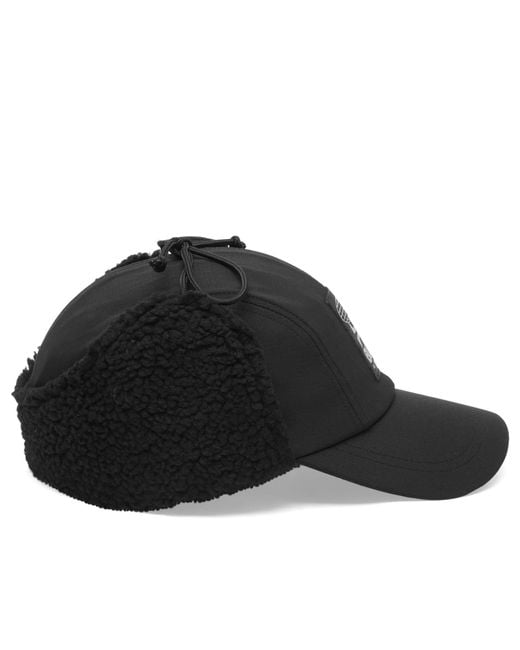 Butter Goods Black Terrain Ski 4 Panel Cap for men