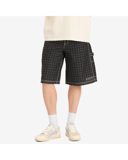 Amiri Gray Ma Quad Work Short for men