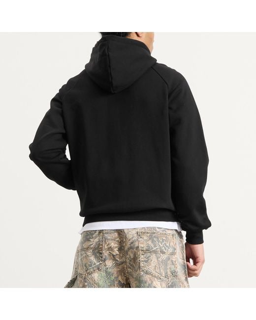 Butter Goods Black Patchwork Zip Hoodie for men