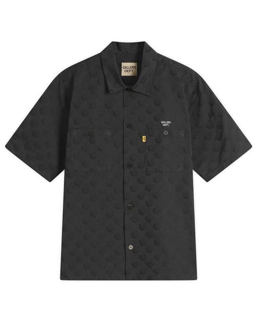 GALLERY DEPT. Black Playground Vacation Shirt for men