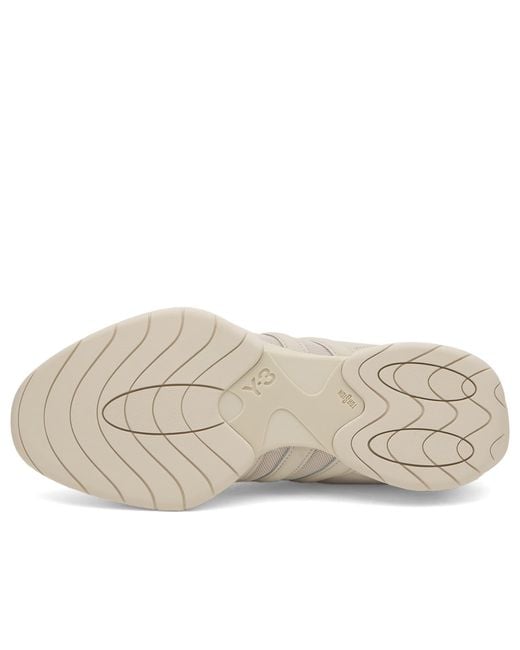 Y-3 White Regu 2002 Sneaker for men