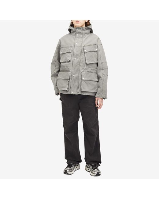Represent Gray X Belstaff Enduro Jacket for men