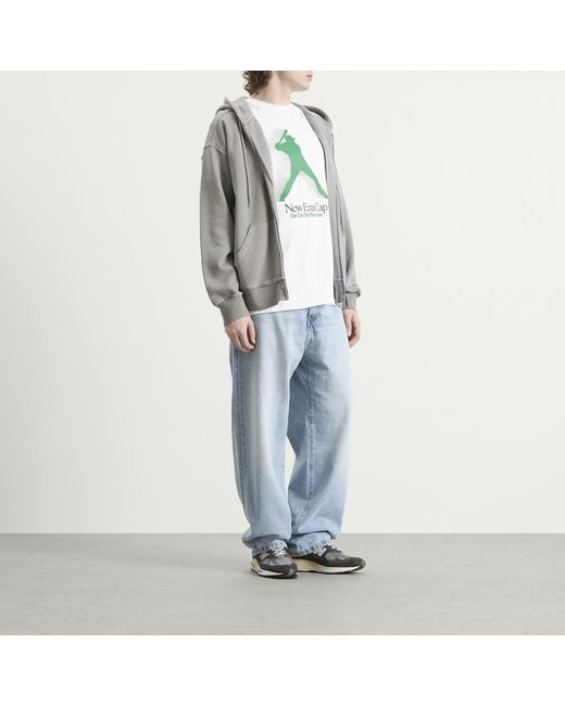 KTZ White Player Graphic T-Shirt for men