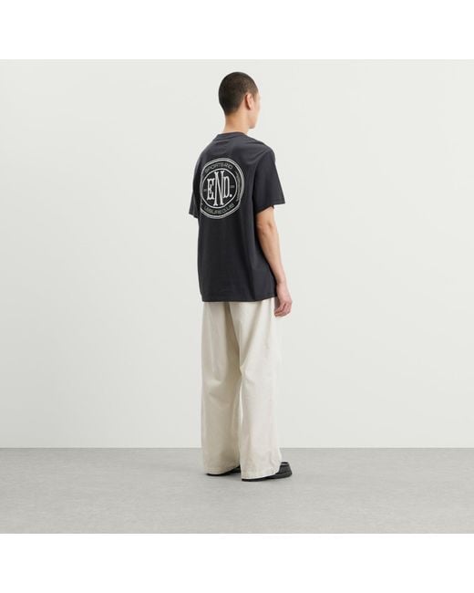END. Black Leisure T-Shirt