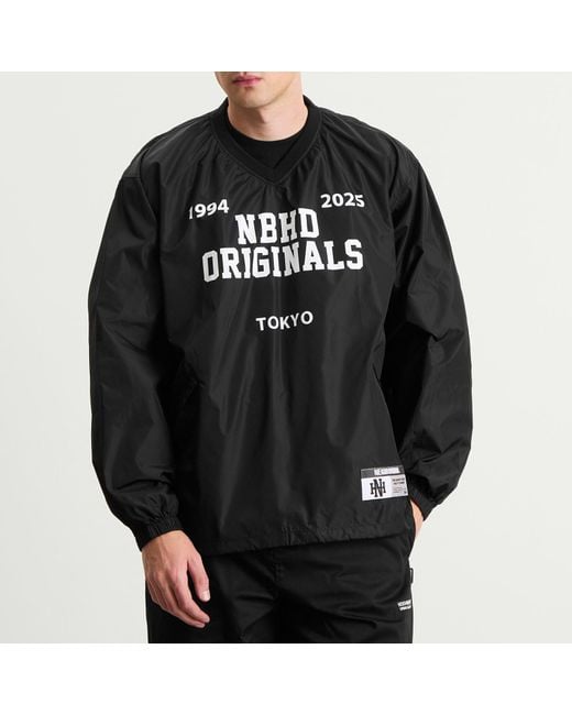 Neighborhood Black Pullover Shirt for men