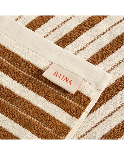 BAINA Natural Franklin Bath Towel