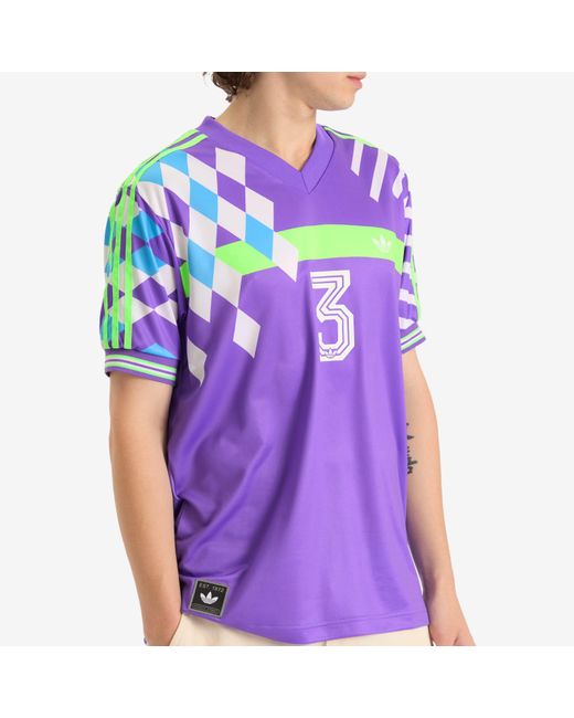 Adidas Purple Nu Wave 90's Jersey for men