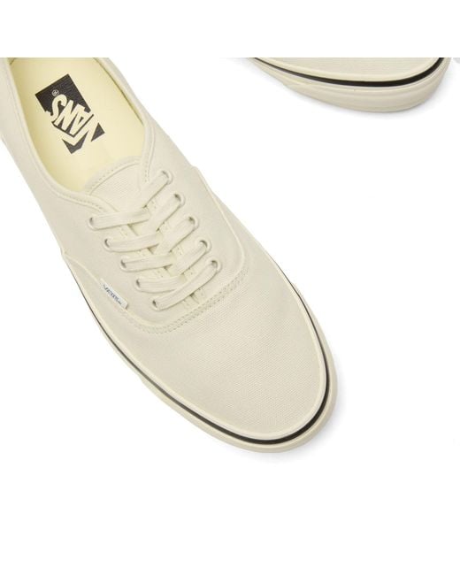 Vans White LX Authentic Marshmallow Sneakers