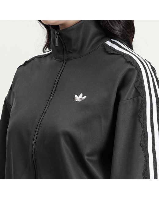 Adidas Black Lace Oversized Track Top
