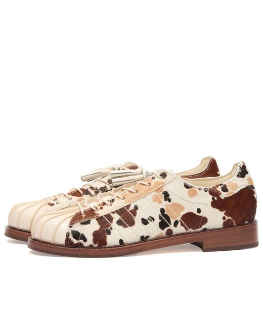 Adidas Originals Brown X Clot Superstar Dress Sneaker for men