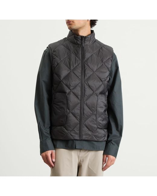 Hiking Patrol Gray Base Lt Down Vest for men