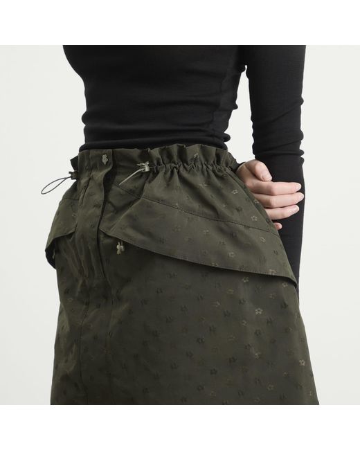 CECILIE BAHNSEN Green Delina Skirt