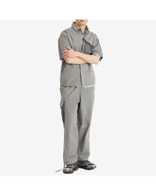 A_COLD_WALL* Gray Brunswick Short Sleeve Shirt for men