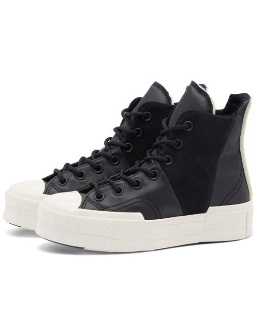 Converse Black Chuck 70 Plus Mixed Material Sneakers for men