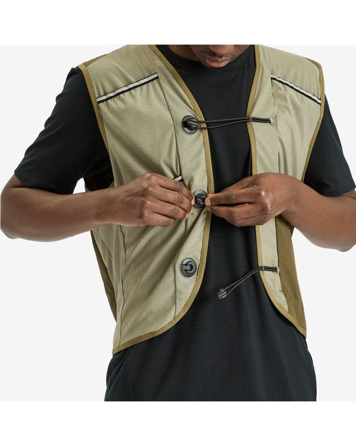 Oakley Green Latitude Flight Vest Poncho for men