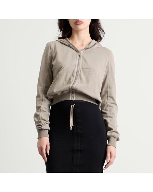 Rick Owens Brown Small Gimp Hoodie