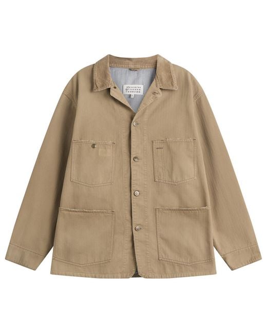 Maison Margiela Natural Stone Wash Jacket for men