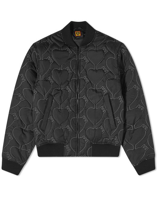 Human Made Black Heart Quilting Jacket for men