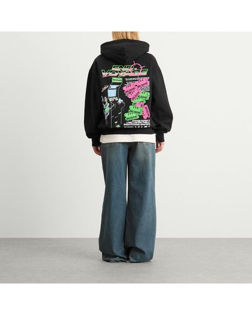 END. Black Coastal Arcade Voyage Hoody