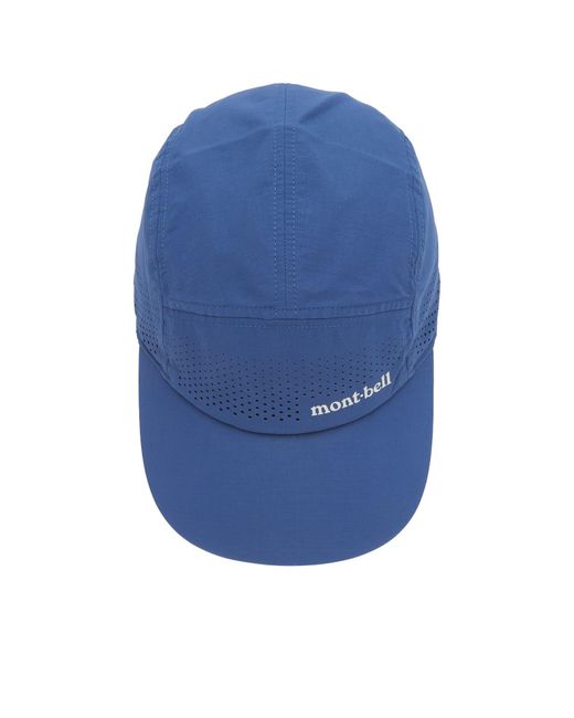 Montbell Blue Stretch O.D. Dot Cap for men