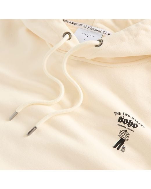 Percival Natural Patisserie Hoodie for men