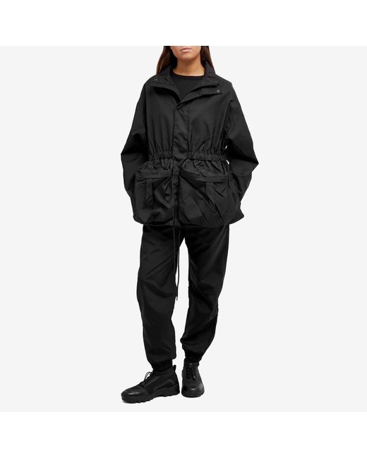 Wardrobe NYC Longline Parka Jacket in Black Lyst
