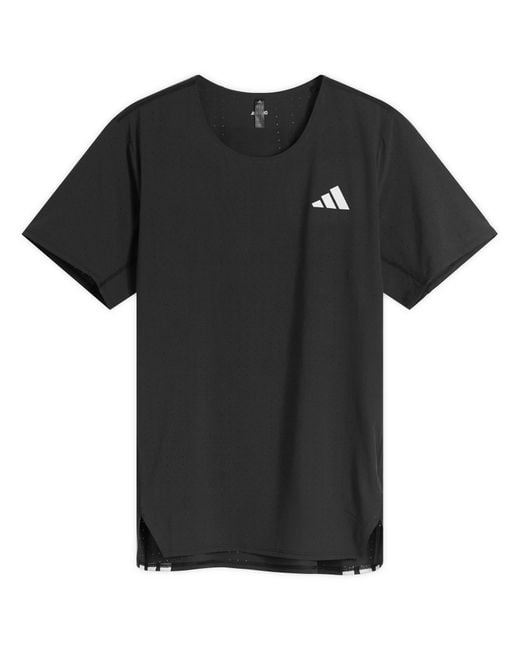 Adidas Originals Black Adidas Adizero Running T-Shirt