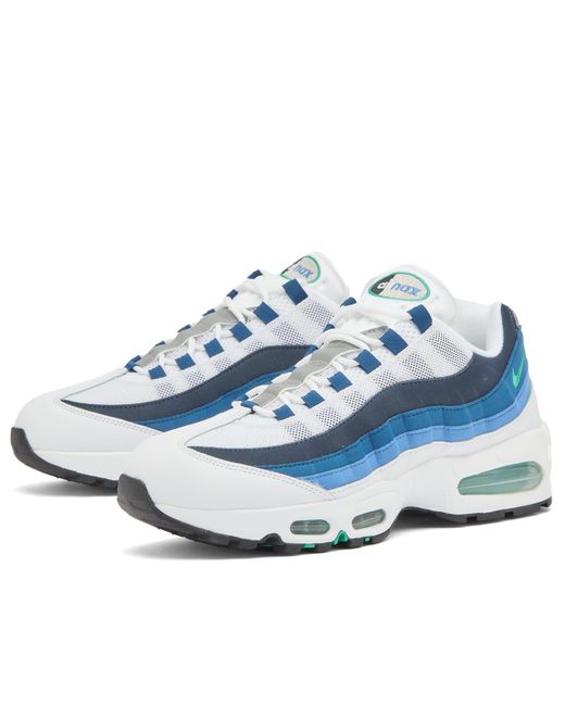Nike Blue Air Max 95 Big Bubble Sneaker