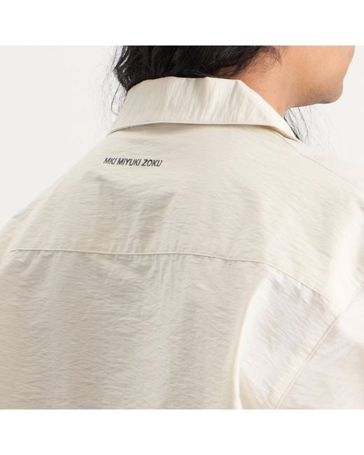 MKI Miyuki-Zoku Natural Botanical Print Vacation Shirt for men