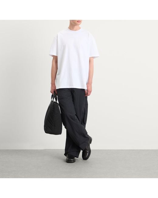 Jacquemus Blue Cargo Pants for men
