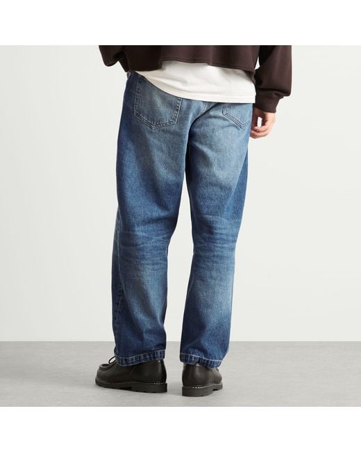 A.P.C. Blue Achille Jeans for men