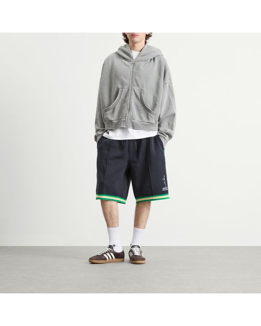 Adidas Blue X Wales Bonner Jabbar Knit Short for men