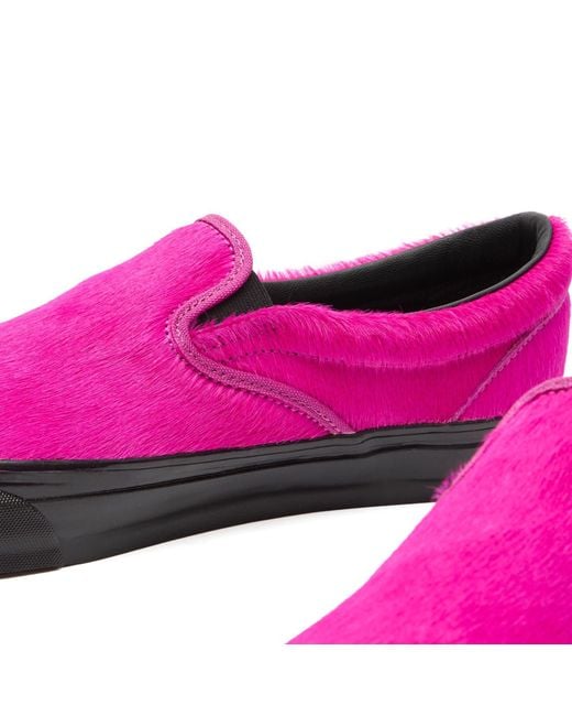Vans Pink Lx Classic Slip-On 98 Sneaker for men