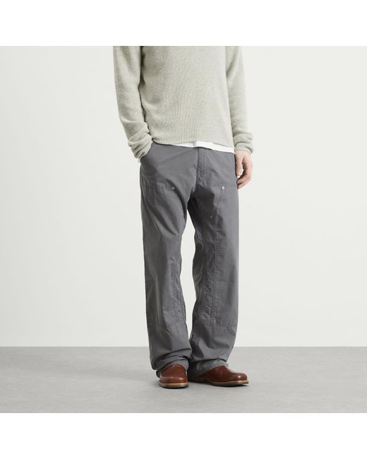 Maison Margiela Gray Mm6 Cotton Utility Pant for men