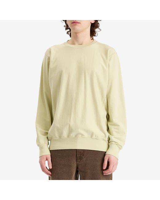 Auralee Natural Elastic High Gauge Sweatshirt for men