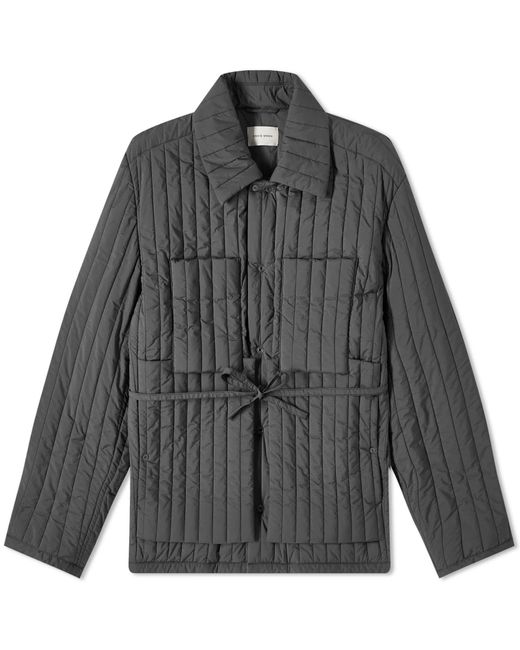 Craig Green Gray Quilted Work Jacket for men