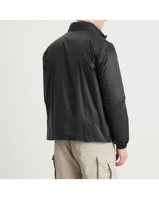Rains Black Kauto Insulated Jacket for men